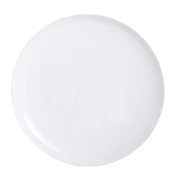 Luminarc Friends Time 32Cm Pizza Serving Dish Plate White Porcelain Tableware