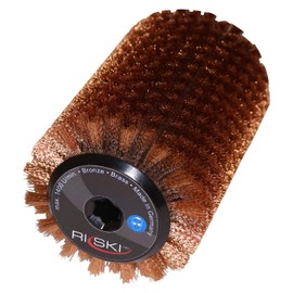 RiSki Ski Rotor Brush - Round Brush Bronze 120 mm