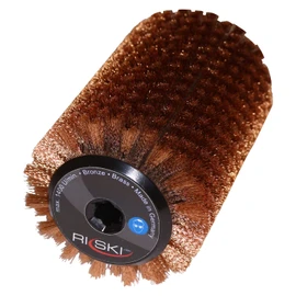 RiSki Ski Rotor Brush - Round Brush Bronze 120 mm