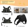 LAROTSUBA Dog Harness Backpack,Dog Backpack,Dog Hiking Backpack with Side Pockets