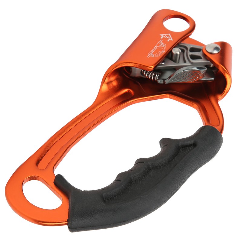 Climbing Hand Ascender Aviation Light Alloy Mountaineering Rock Rappelling Gear