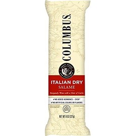 Columbus, Italian Dry Salame, 8 Ounce