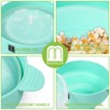 MMUGOOLER Original Microwave Popcorn Popper Silicone Popcorn Maker, Collapsible Bowl