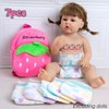 7Pcs Reborn Baby Doll Accessories Diaper Bag for 17-22 inch