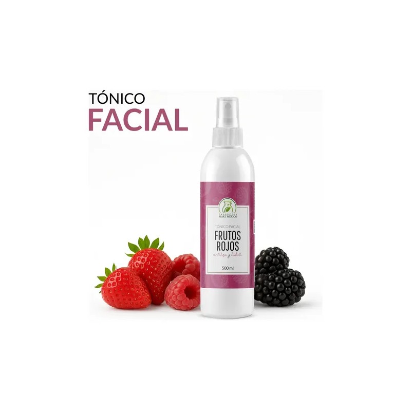 Tónico De Frutos Rojos Facial 500 Ml