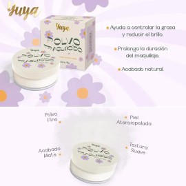 Yuya Gel Fijador De Cejas + Polvo Traslucido De Arroz Color Trasparente