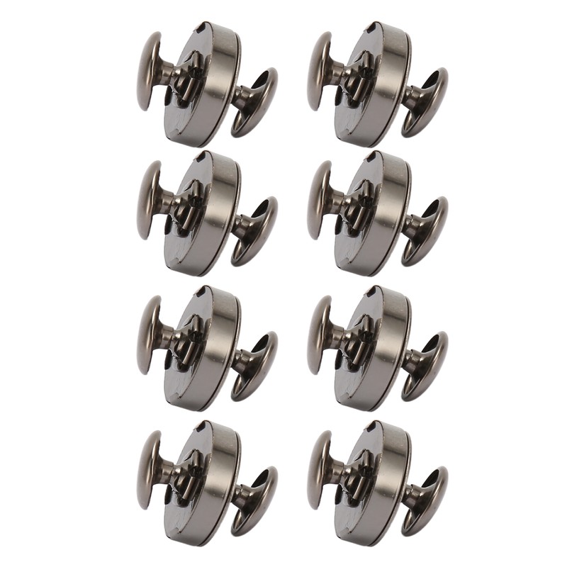 50 Sets Magnetic Button Clasp Snaps 18x5mm High Hardness Alloy