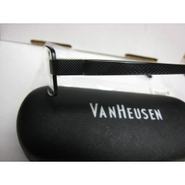VAN HEUSEN EYEGLASS FRAMES Style  S328 BLACK  53-20-140  With Geniric Case