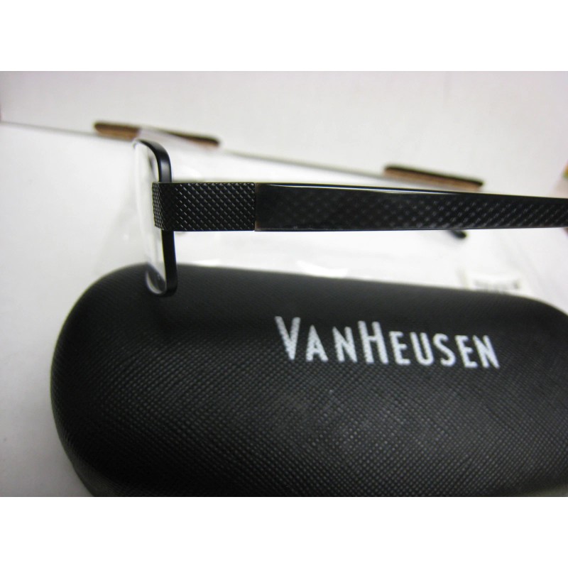 VAN HEUSEN EYEGLASS FRAMES Style S328 BLACK 53-20-140 With Geniric