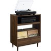 Crosley Furniture Liam Turntable Record Player Stand with Storage for