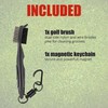 59Golf - Golf Club Cleaning Brush + Magnetic Keyring