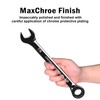 Egofine 7/8 inch Ratcheting Combination Wrench SAE, Industrial Grade Gear