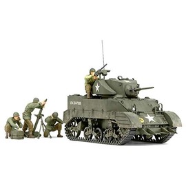 Tamiya 1/35 M5A1 Light Tank w/ 4 figures # 35313