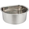 Wahei Freiz SUI Goot SUI-6048 D-Shaped Washtub, Small, With Rubber