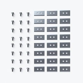 Mammotion 3 Sets Endurance Replacement Blades for LUBA Series Robot Lawnmower Fits LUBA 2 AWD 3000X, LUBA 2 AWD 5000X, YUKA 1000, YUKA 2000, 24 Blades