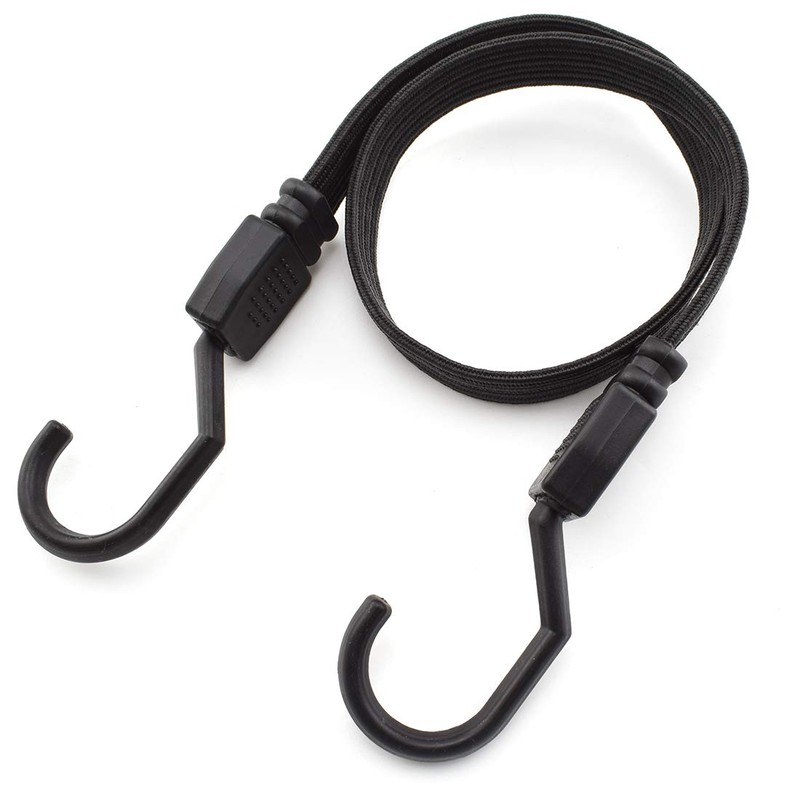 SDTC Tech 4-Pack 36 Inch Flat Bungee Cords with Hooks