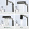 Kitchen Faucet 4 Modes, Pull Down Sprayer 360°, Modern Design,