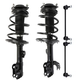 ASAPE Shock Absorber Kit 4 Pcs Front Complete Struts Assembly Stabilizer Bar Link Kit Fit for Toyota Camry XLE Sedan 4-Door 2012-2017 for Toyota Camry Hybrid XLE Sedan 4-Door 2012-2017