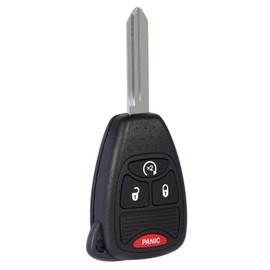 TOP-VIGOR 2Pack Keyless Entry Remote Key Fob Replacement 315Mhz Compatible with Jeep Wrangler 2007 2008 2009 2010 2011 2012 2013 2014 2015 2016 2017 2018 Smart Chip 4 Button for OHT692713AA