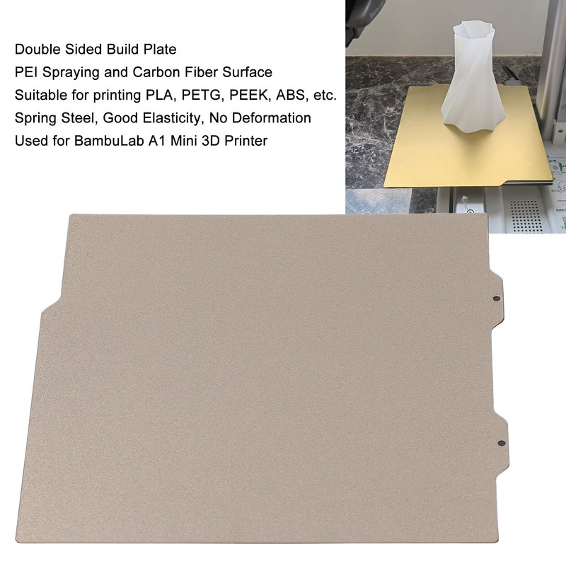 3D Printing Build Plate PEI Spray Carbon Fiber Double Sided