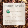 Rishi Tea Té de hierbas con jengibre y limón rosado,