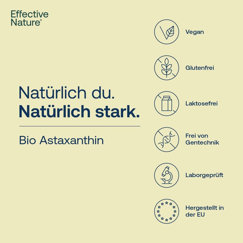 Effective Nature Organic Astaxanthin 8 mg per capsule - from