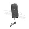 21ST Studded Driver/Rider Backrest For 2007-2017 Harley Heritage Softail FLSTC