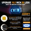 ASPL 16.5 Inch Roof Top Beacon Emergency Strobe Light 56