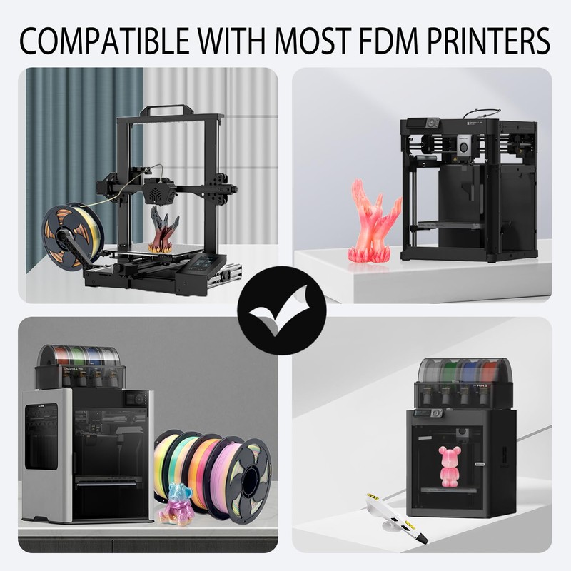 Chameleon Burnt Titanium 1.75mm PLA Filament with Glitter Sparkle, 0.25kg