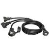 FUMITAKE VCT0.75 Extension Cord, 3 Outdoor, 9.8 ft (3 m),