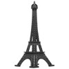 IMIKEYA Eiffel Tower Figurine Black Metal Eiffel Tower Model 13