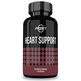 Heart Support - 180 capsulas | Con Vitamina C, Vitamina E, Niacina, Vitamina B6, Calcio, Magnesio, Selenio, Coenzima Q10 | 100% Natural | Suplementos 