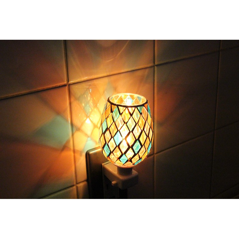 CNJY2 Forkkart Cute Handmade Glass Craft Mosaic Granf Diamond