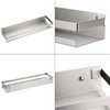 OwnMy 2PCS 16 Inch Shower Shelf Bathroom Inside Shower Caddy