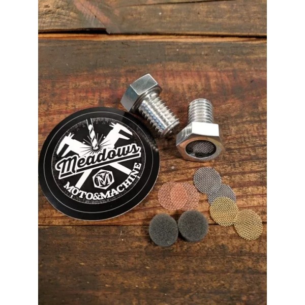 meadows moto & machine HARLEY BREATHER BOLTS FOR XL SPORTSTER