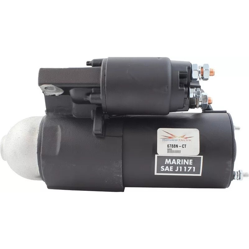 Gladiator SAEJ1171 Marine Black Starter for Mercruiser Model 3.0LX 3L/181CI