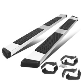 Auto Dynasty Running Boards 5.5 Inches Side Step Nerf Bar for Truck Compatible with Toyota Tundra Double/Crew Cab 2007-2021, Stainless Steel, Polished Chrome