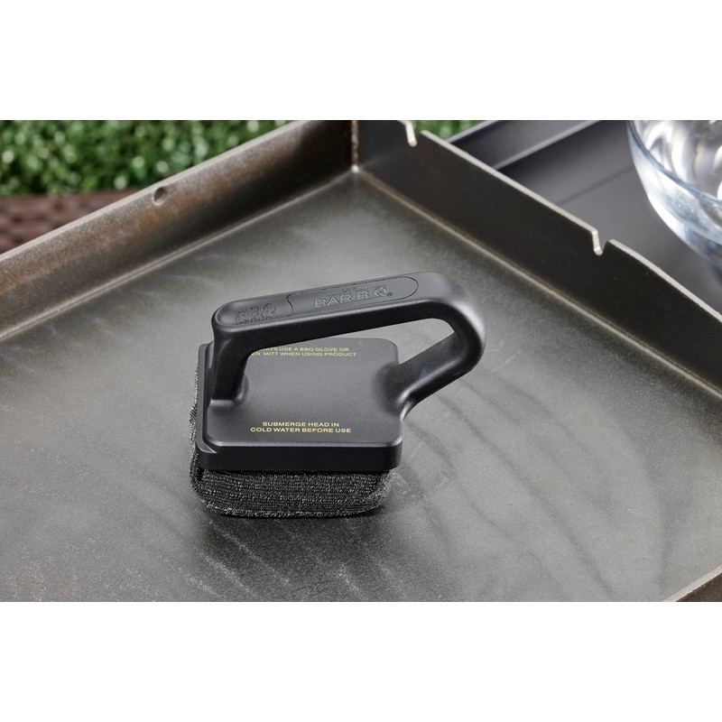Mr. Bar-B-Q Bristle Free Large Steam Clean Griddle Brush Powered