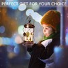 Christmas Lantern Lights, Christmas Snow Globe Lantern Indoor Decoration with