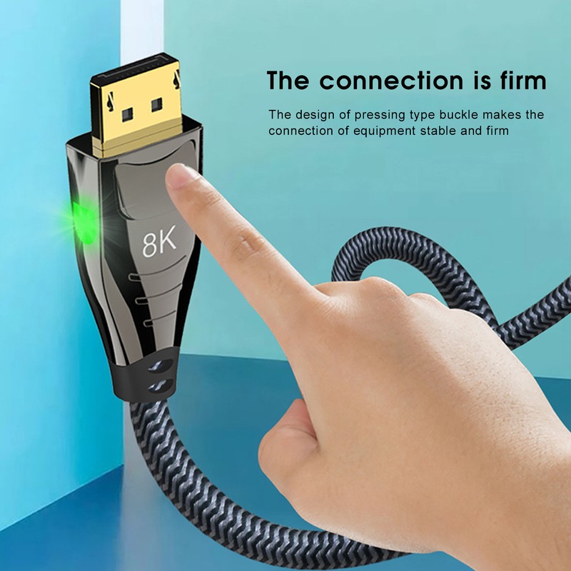A0301 DP1.4 Version 8K at 60Hz Cable High Definition Adapter