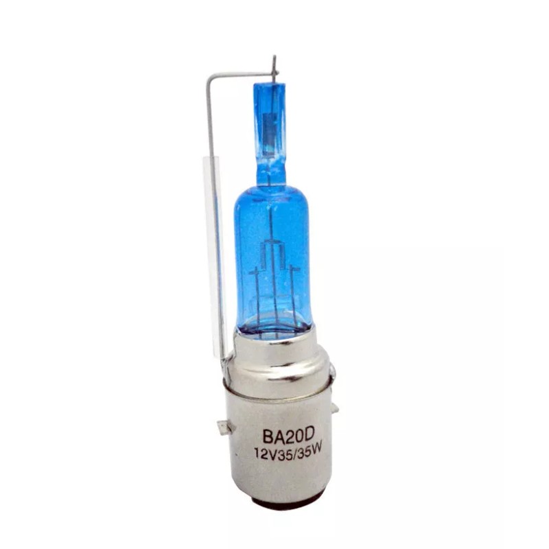 GENSSI Headlight Bulb 12V 35/35W Xenon Quartz Halogen Blue Fit