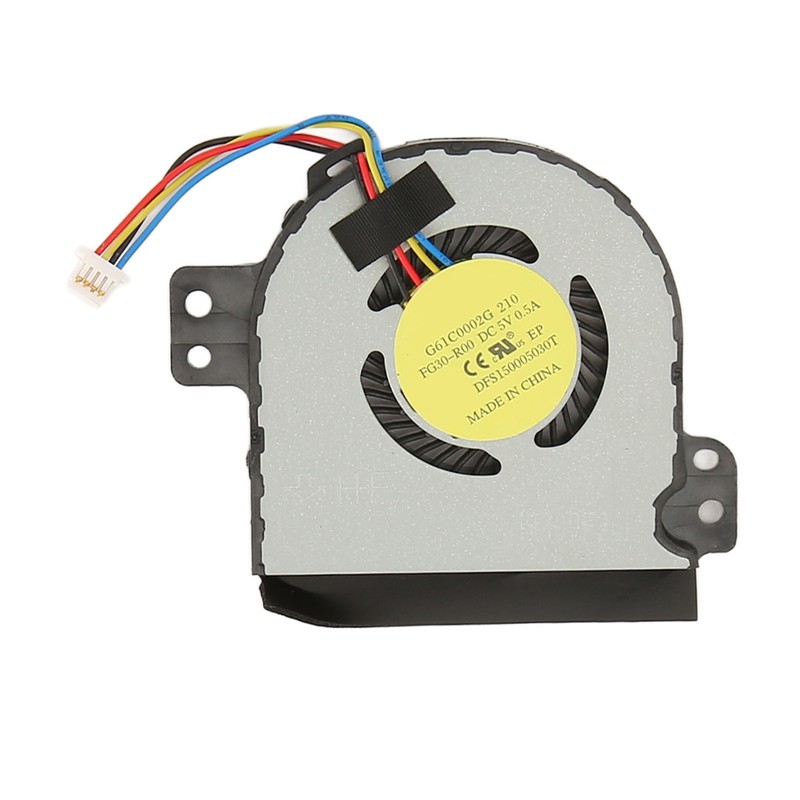 Laptop CPU Cooling Fan Lightweight Durable 4 Pin Replacement Cooling