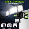 MAGAGUVU 100W Flood Lights Outdoor, 9000LM LED Security Light Motion