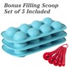 Webake Silicone Chocolate Candy Molds, Round Sphere Baking Molds for