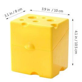Sliced Cheese Storage Container Boxes for Refrigerator Butter Block Cheese Slice Storage Box with Flip Lid Sliced Plastic Cheese Saver Keeper