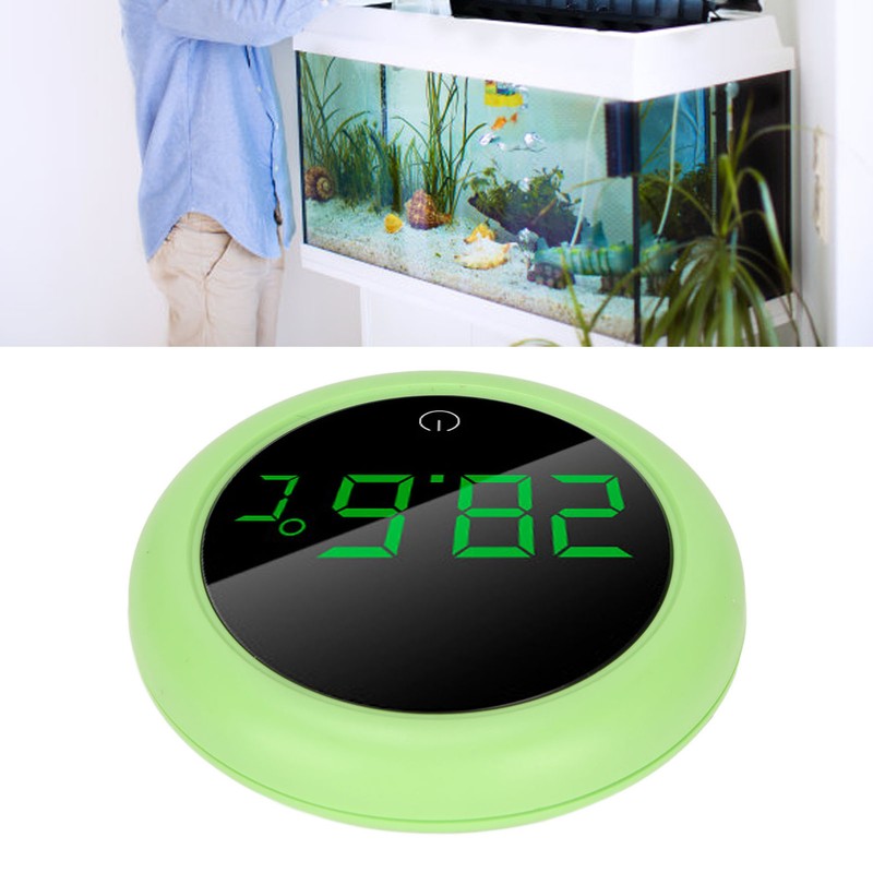Fish Tank Thermometer High Accuracy Energy Saving LED Touch Screen
