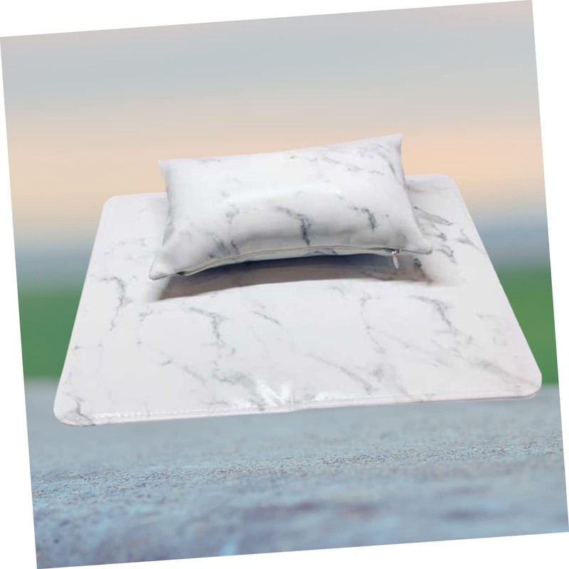 Healeved Pu Non-slip Hand Pad Set Portable Art Manicure Accessories