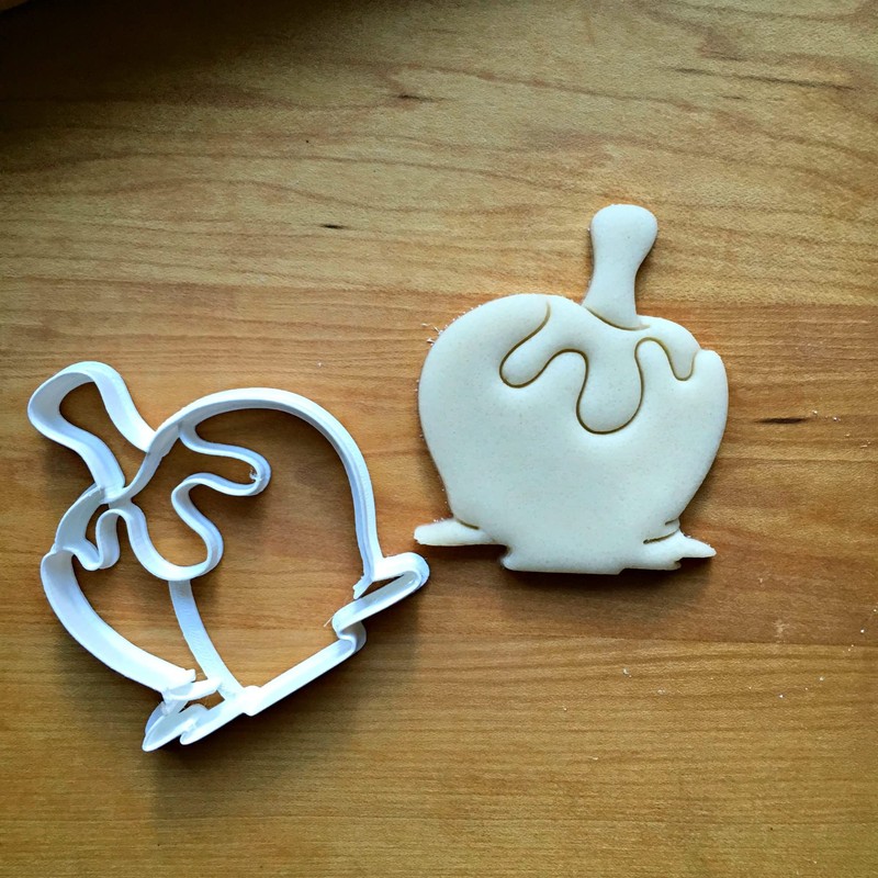 Sweet Prints Inc Caramel Apple Cookie Cutter - Dishwasher Safe