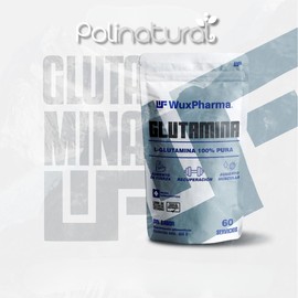 Glutamina 100% pura 60 servicios 5g por toma| Preentreno maxima concentracion cafeina 330mg 30 servicios