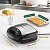 KEENSTAR 3 in 1 Electric Sandwich Maker, Waffle Maker with